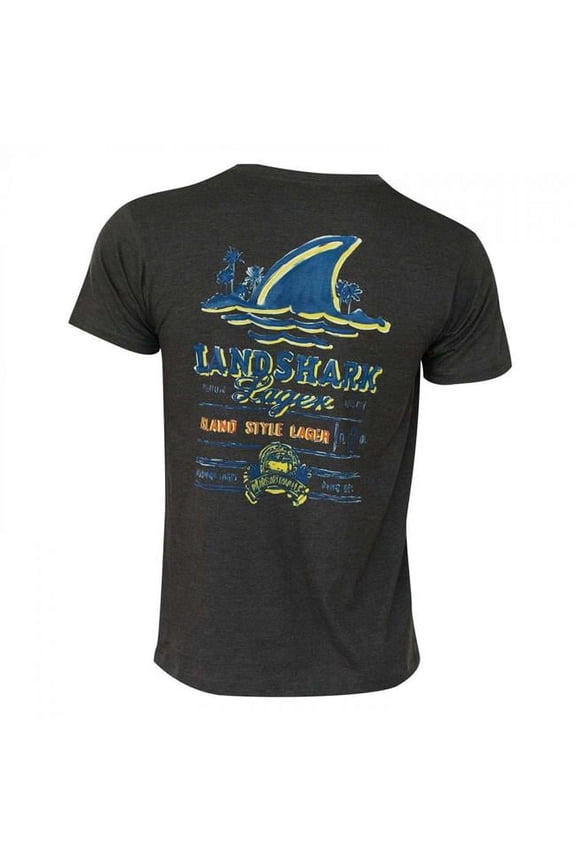 Mens Black Painted T-Shirt - 2XL