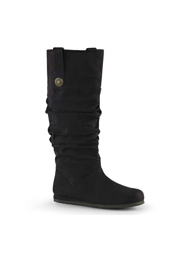 Mens Black Renaissance Faire Costume Boots XL size 14