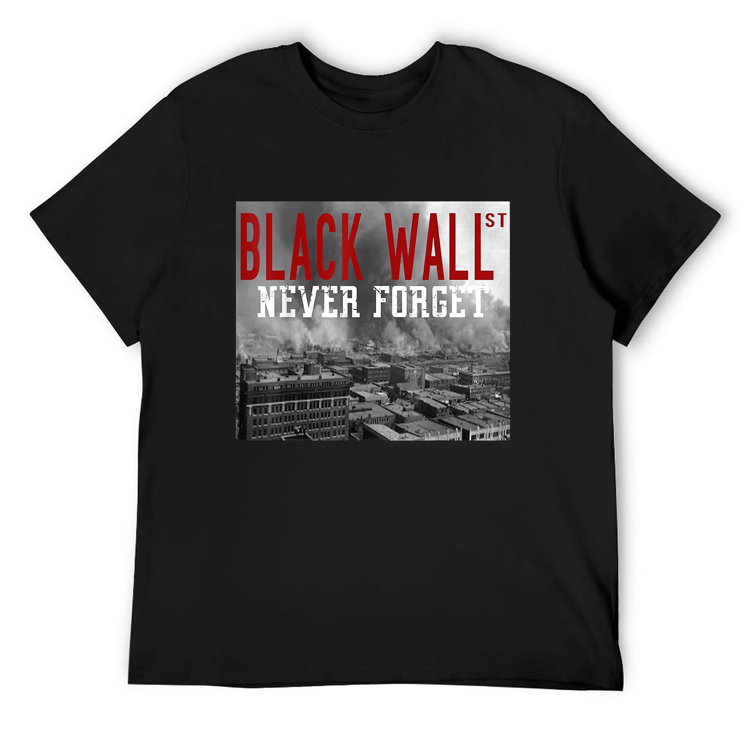 Never Forget Greenwood Black Wall Street Ugly Christmas Sweater Black History TS11