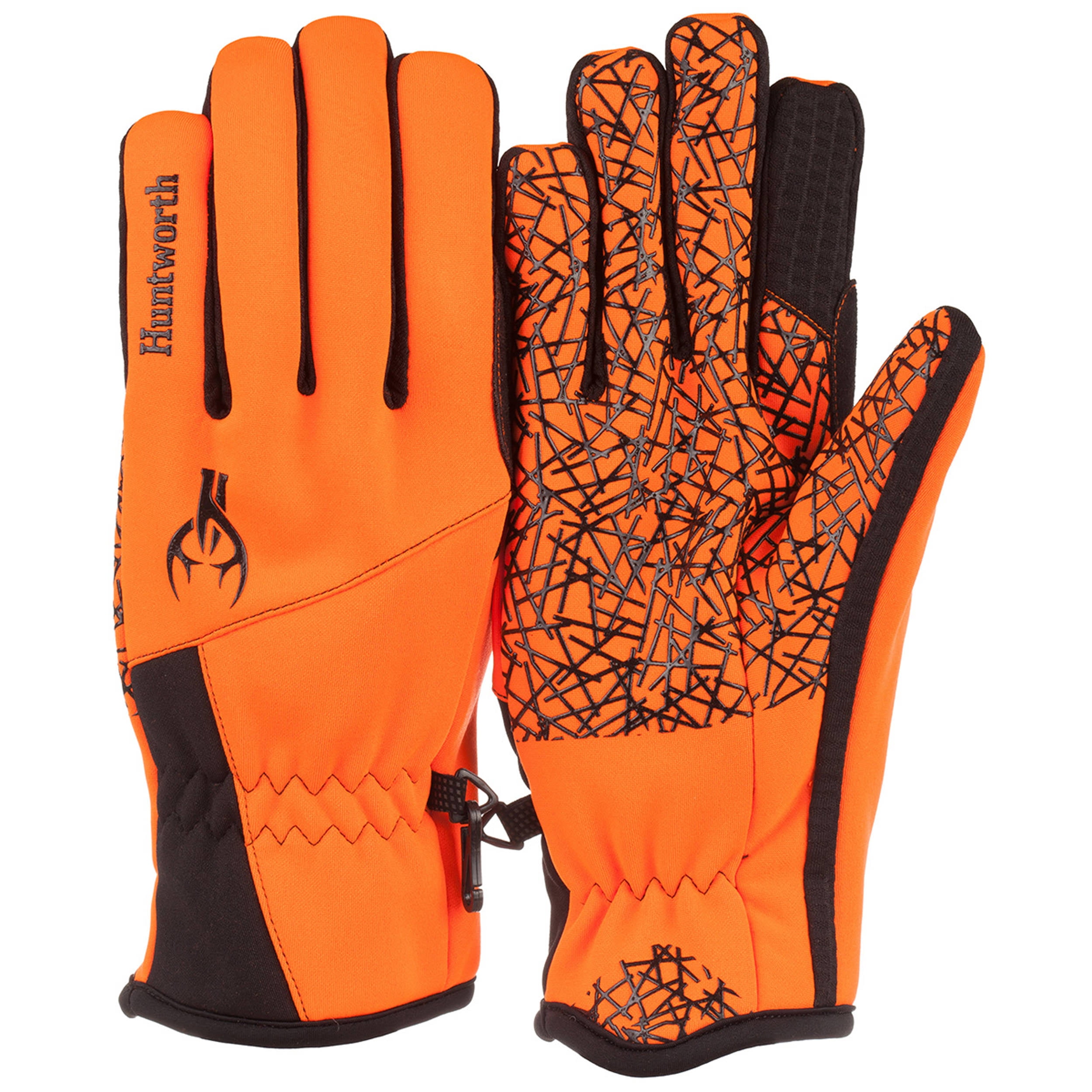 Mens Blaze Orange Stealth Hunting Glove L XL Walmart