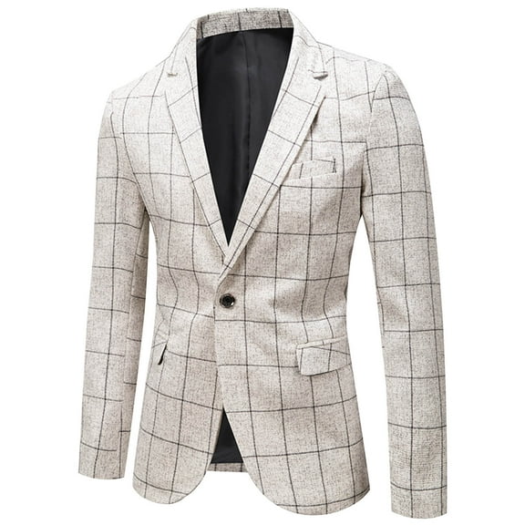 Mens Blazer Floral Suit Jacket Slim Fit One Button Suit Jacket for Parties Weddings Banquets Proms