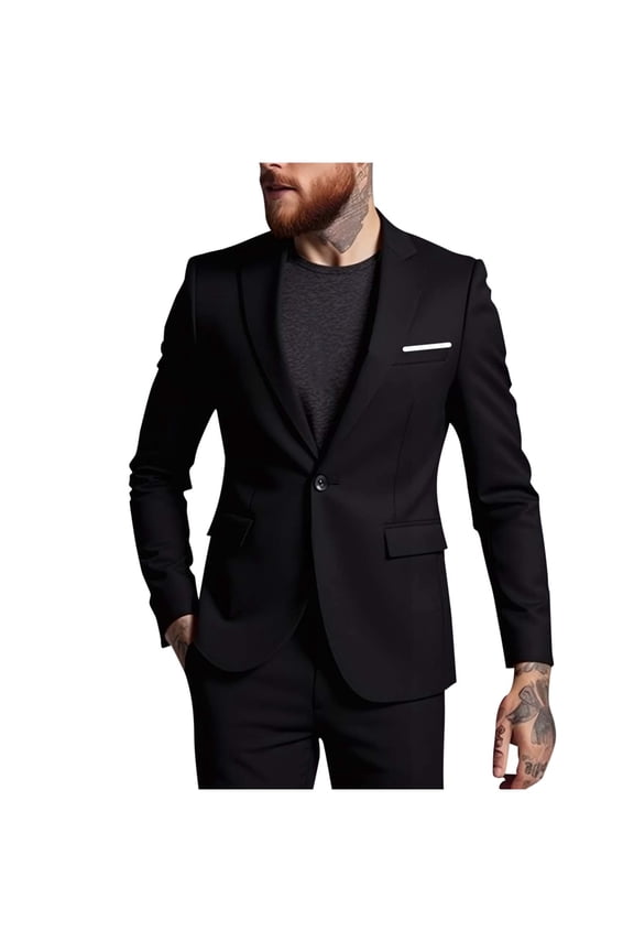 Mens Blazer, Men's Casual Blazer Jacket Lightweight Sports Coat Suit Jacket for Summer Daily Business Wedding Party Travel S-3XL