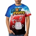 thumbnail image 1 of Mens Blox Fruit T-Shirts, Unisex 3D Print Shirts, Casual Novelty Short Sleeve Tops for Adults, Fashion Novelty Tee, S-4XL, 1 of 8