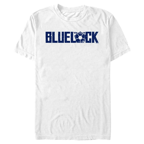 Mens Blue Lock Classic Ball Logo T Shirt
