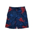 thumbnail image 1 of Mens Blue Sailfish Marlin Swordfish Palm Tree Board Shorts Swim Trunks S, 1 of 1