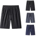 thumbnail image 1 of Mens Board Shorts Quick Dry Mesh Liner 5 Inch Swim Trunks Thin Leisure Sports Running Shorts Grey XL, 1 of 1