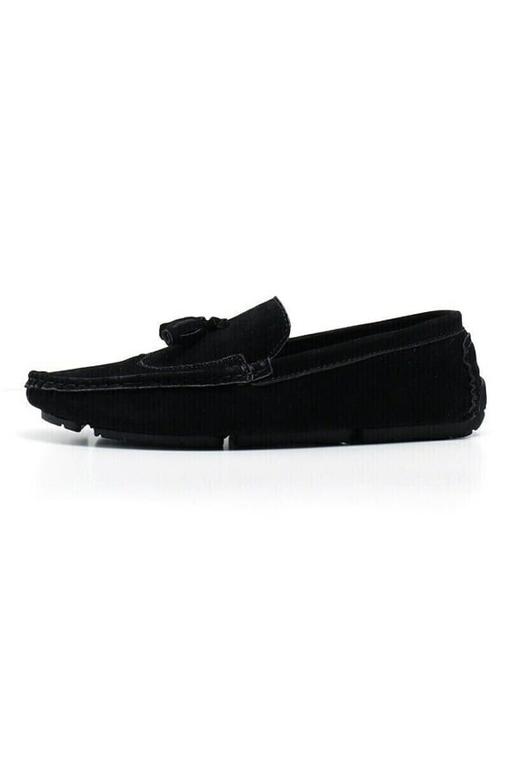 Mens Boat Leather Dress Shoes Driving Loafers Classic Slip on Walking Casual