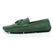 Mens Boat Leather Dress Shoes Driving Loafers Classic Slip on Walking Casual