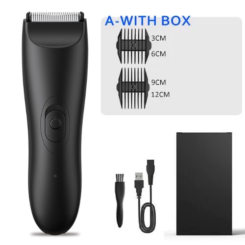 Mens Body Hair Trimmer Balls Shaver for sensitive areas Hair Removal