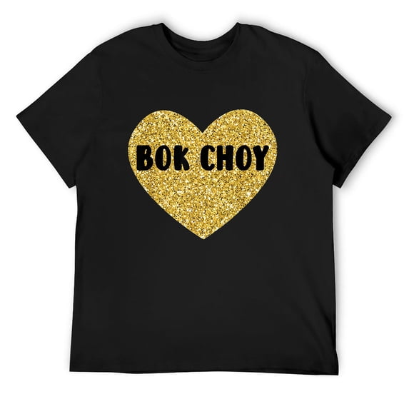 Mens Bok Choy I Love Bok Choy Funny Food T-Shirt Black X-Large