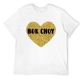 thumbnail image 1 of Mens Bok Choy I Love Bok Choy Funny Food T-Shirt White Large, 1 of 5