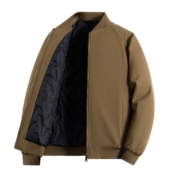 Mens Bomber Jacket Lightweight Casual Stylish Light Flight Jackets Thicken Windbreaker Spring Winter Varsity Jacket