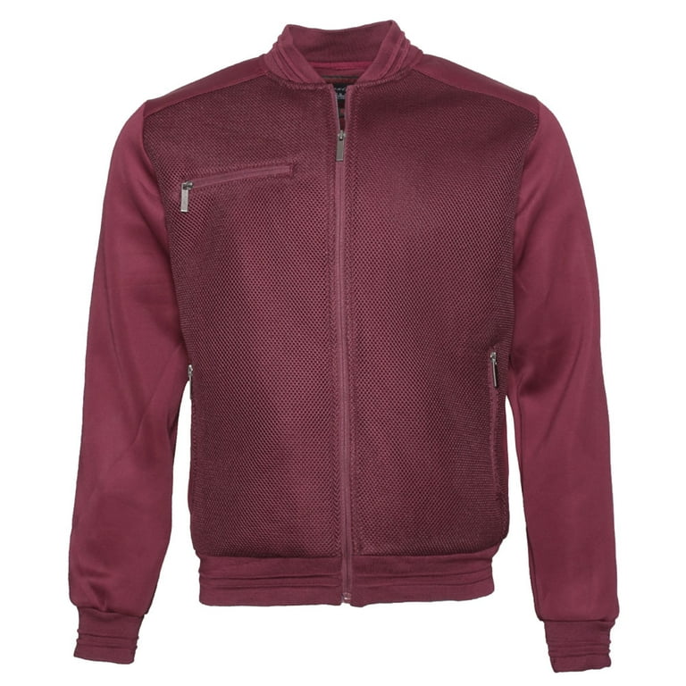 Mens Bomber Varsity Jacket Lightweight Mesh Zip Up Fall Mens Bomber Varsity Jacket Lightweight Mesh Zip Up Fall