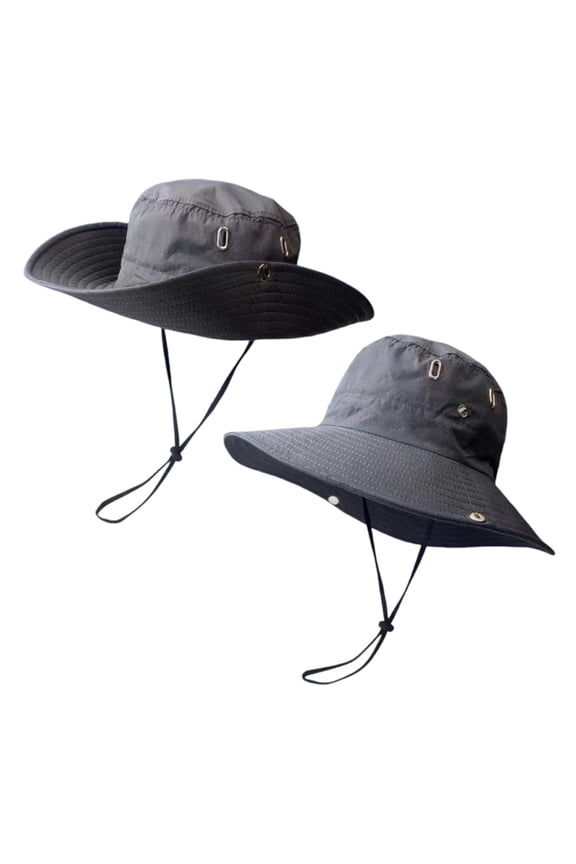 Mens Boonie Hat Wide Brim Bucket Hat Hiking Fishing Hats UPF 50+ Safari Cap, Sun Hats for Women Sun Hat Comfortable Breathable Packable Adjustable Sun Hat
