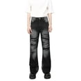 thumbnail image 1 of Mens Bootcut Jeans with Pockets Durable Denim Classic Fit No Stretch Everyday Casual Workwear Ideal for Daily Use, 1 of 6