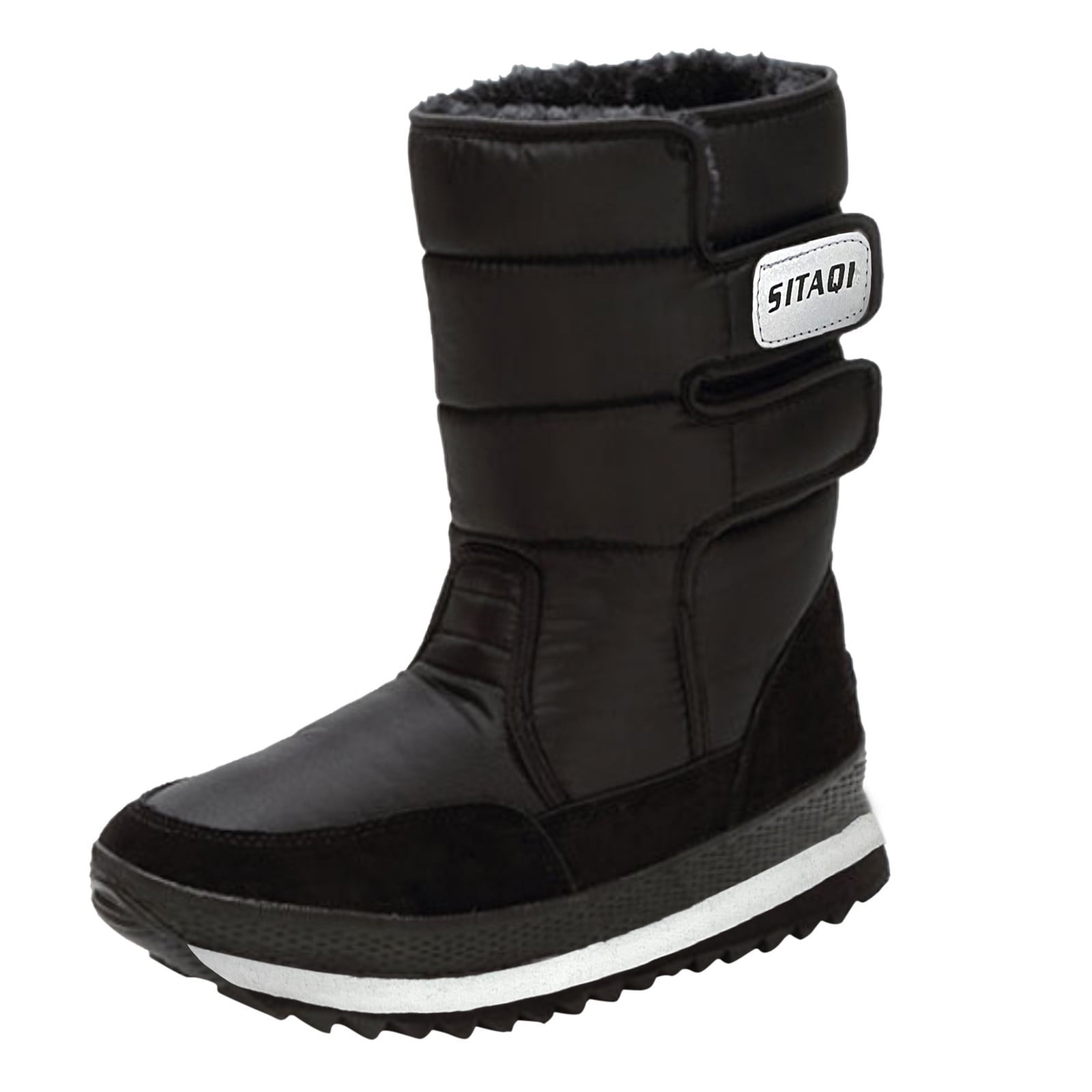 Mens Boots Snow Slip Outdoor Winter Snow Warm Comfortable for Booties ...