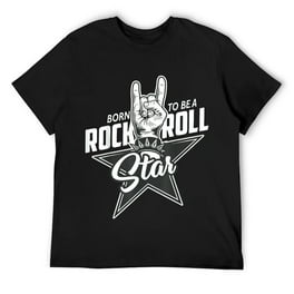 Born To Be Rock Star T-Shirt Rock N' Roll - Music Tee -