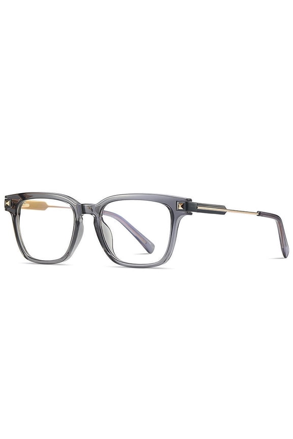 Mens Box Frame Glasses Anti Blue Light Radiation Ultraviolet Protection PC Lens Full Rim Eyewear Personality Fashion