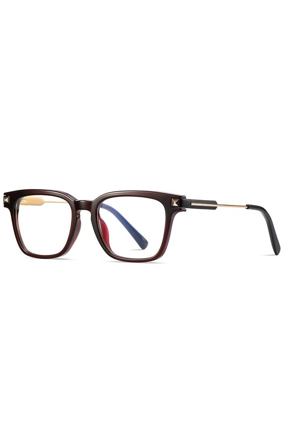 Mens Box Metal Frame PC Lens Anti-Radiation Anti-Ultraviolet Anti-Blue Light Glasses