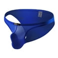 Mens Boxer Briefs Fashion Retro Low Waist U Mesh Breathable Wicking
