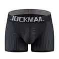thumbnail image 1 of Mens Boxer Briefs with Hip Pad Mesh Butt Padded Bottoms Breathable Underwear Butt Enhancer Underpants Enhancing Buttocks Male Underpants 2026 Summer Outfits, 1 of 9