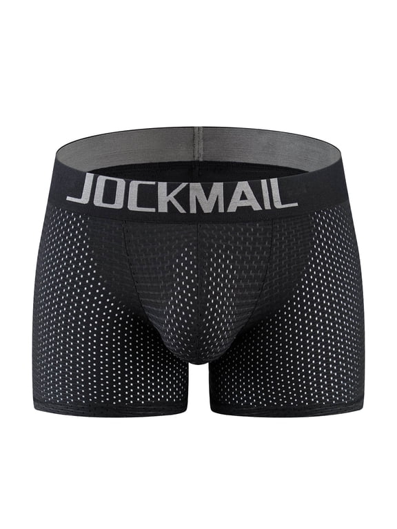 Mens Boxer Briefs with Hip Pad Mesh Butt Padded Bottoms Breathable Underwear Butt Enhancer Underpants Enhancing Buttocks Male Underpants 2026 Summer Outfits