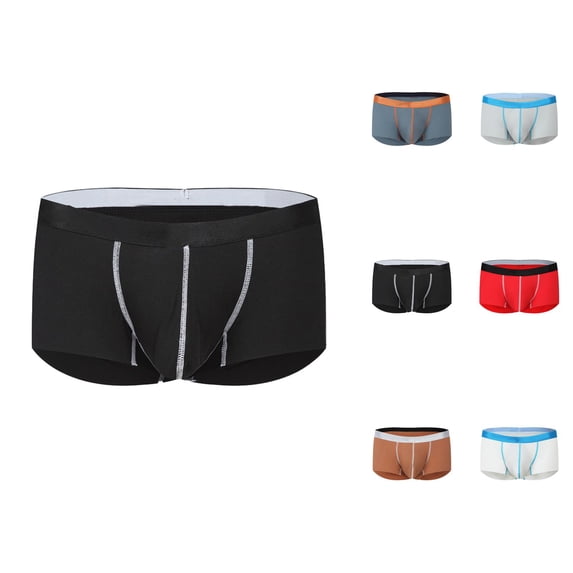 Mens Boxer Briefs Low Rise Lightweight Comfortable Mens Underwear