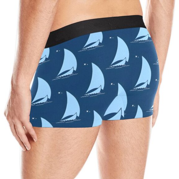 Mens Boxer Briefs - Men's Boxer Shorts - Sailing - XXL