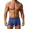 thumbnail image 1 of Mens Boxer Briefs Seamless Mid Rise Breathable Underwear for Men, 1 of 4