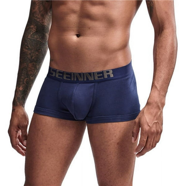 Mens Boxer Briefs Sexy Underwear Printed Boxers Men Cotton Boxers Panties  Calzoncillos Hombre Slip Men Underwear Shorts