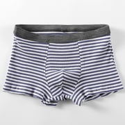 Jwputqe&nbsp;Mens Boxer Briefs,Mens Briefs,Boxer Briefs,Breathable,Comfort Fit,Solid,Elastic Waist,Nylon,Spandex,Blue L