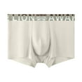 thumbnail image 1 of Mens Boxer Shorts Summer Ice Silk Underwear Soft Fitting Underpants Breathable Comfy Underpants, 1 of 2
