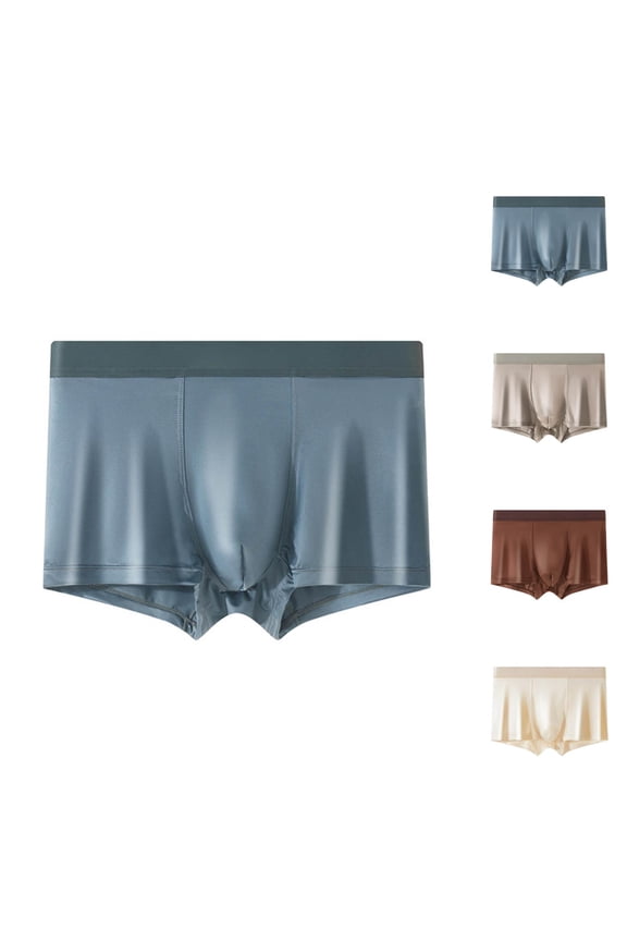 Mens Boxer Underwear Loose Lightweight Breathable Soft Comfortable Lounge Boxer Shorts