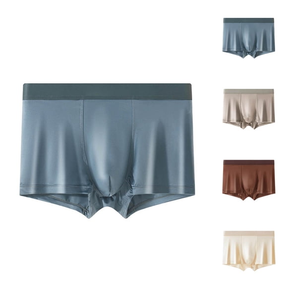 Mens Boxer Underwear Loose Lightweight Breathable Soft Comfortable Lounge Boxer Shorts