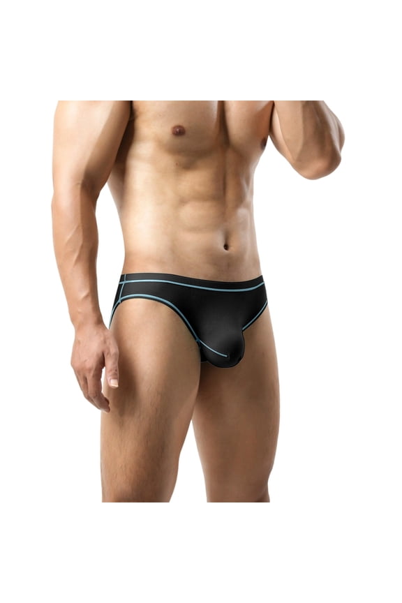 Mens Boxers Briefs Training Mid Rise Strethcy Comfy Soft Underwear Sports Workout Performance Boxers Black L