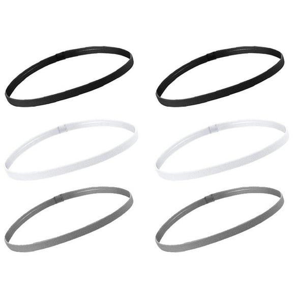Mens Boys Ladies Long Stretchy Thin Hair Elastic Football Sports Headband UK G4X1