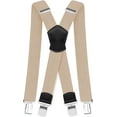 thumbnail image 1 of Mens Braces 4 cm Wide 1.5 inch Heavy Duty Suspenders for Trousers with 4 Strong Metal Clips Adjustable and Elastic for Men and Woman X Formu2026, 1 of 1
