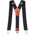 thumbnail image 1 of Mens Braces Suspenders 4cm Wide Heavy Duty Trousers with Strong 3 Metal Clips Adjustable and Elastic Y Form for Men and Women, 1 of 1