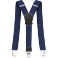 thumbnail image 1 of Mens Braces Suspenders 4cm Wide Heavy Duty Trousers with Strong 3 Metal Clips Adjustable and Elastic Y Form for Men and Women, 1 of 1