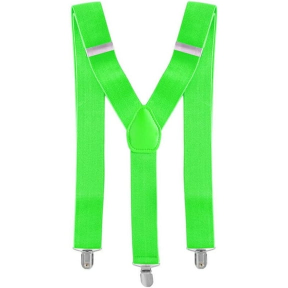 Mens Braces Wide Heavy Duty Y Shape Suspender Elastic Suspender Trouser Clips UK