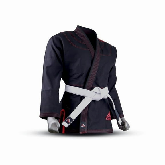 StellMan Men’s BJJ Gi with White Belt – Durable Brazilian Jiu Jitsu Kimono for Training