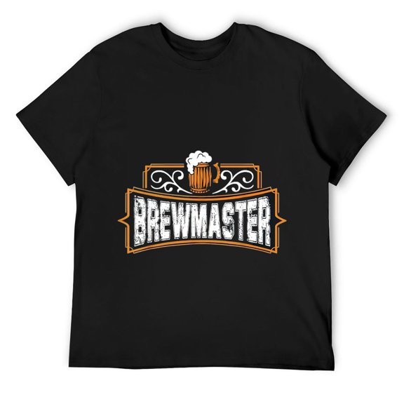 Mens Brewing Beer Brew Master Home Brew & Craft brew Beer Lovers T-Shirt Black