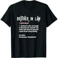 thumbnail image 1 of Mens Brother In Law Definition Funny Bro Wedding Crazy Family T-Shirt, 1 of 7