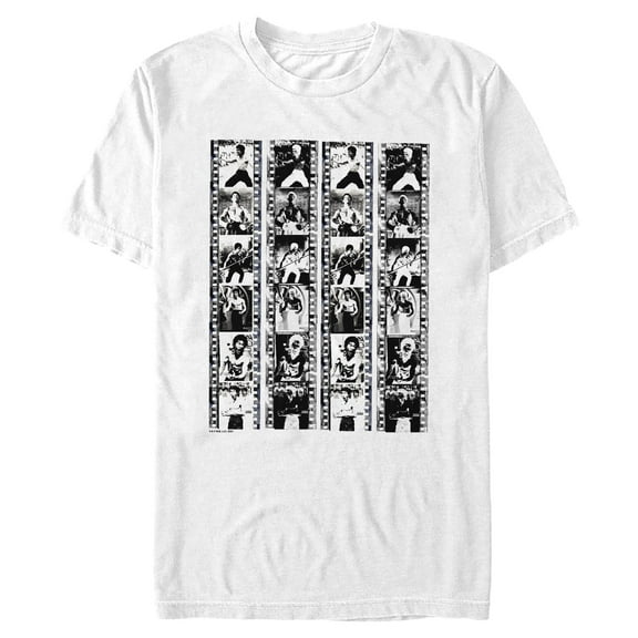 Mens Bruce Lee Negative Filmstrips T Shirt