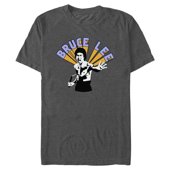 Mens Bruce Lee Retro Sensei T Shirt