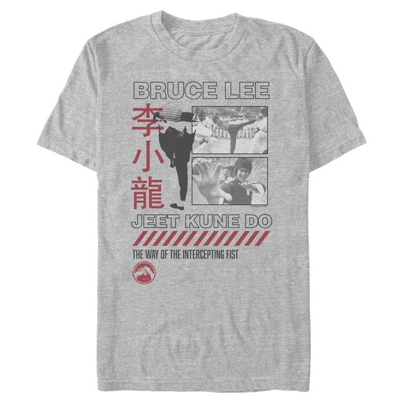 Mens Bruce Lee The Way of the Intercepting Fist T Shirt