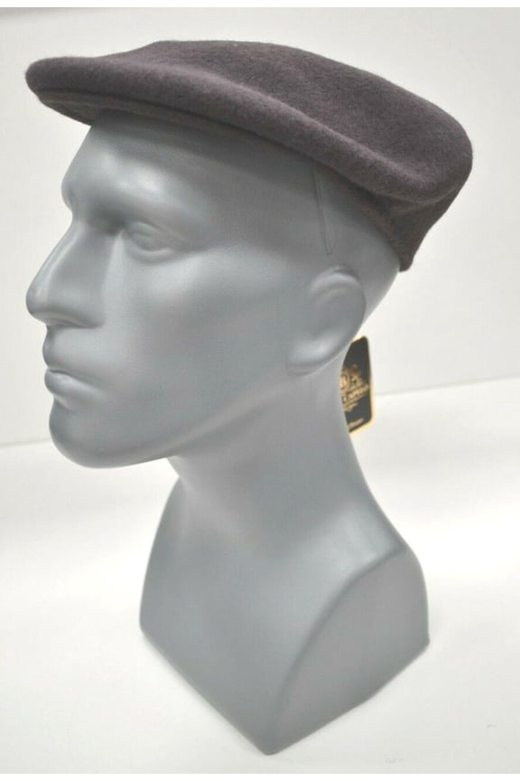 Mens Bruno Capelo Brown Ivy Cap 100% Wool Hat