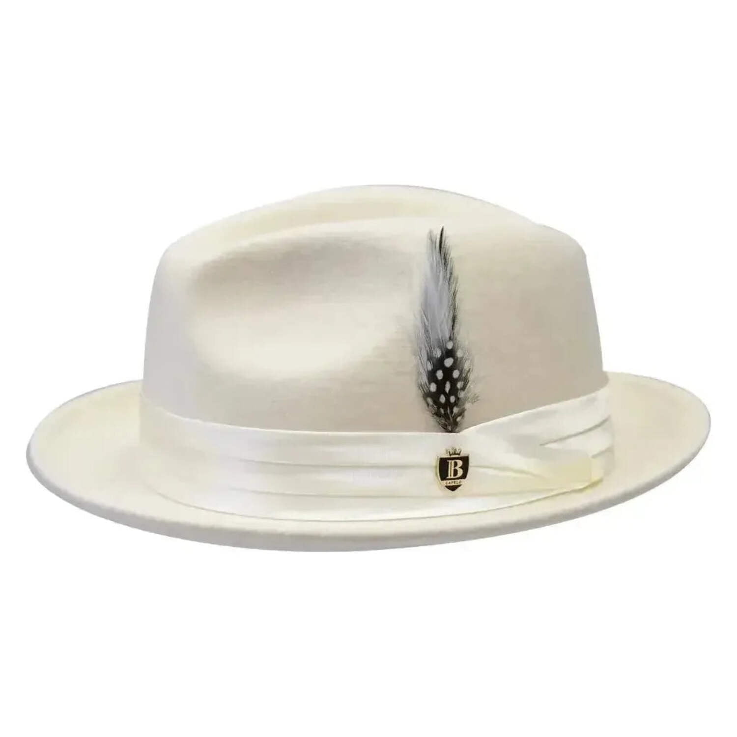 Mens Bruno Capelo Hat Australian Wool Soft Crushable Fedora