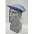 thumbnail image 1 of Mens Bruno Capelo Mid Blue Cap 100% Wool Ivy Cap Hat ML-414, 1 of 4