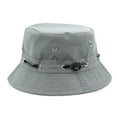 thumbnail image 1 of Mens Bucket Hat, Comdrip Mens and Womens Summer Fashion Casual Sun Protection Shade Go Out To Play Fisherman Hat Basin Hat Hats for Women Grey One Size, 1 of 2